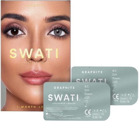 Swati Cosmetics Graphite 1 Monyh Lenses
