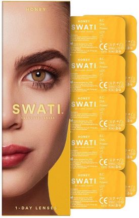 Swati Cosmetics Honey 1 Day Lenses