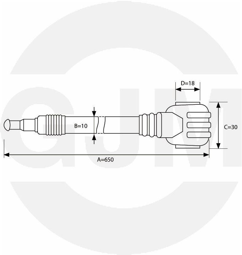 Gjm Kłódka Do Roweru Z Szyfrem 650mm Zabezpieczenie 6136 - opinie i ...