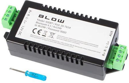 Blow 30761 Wzmacniacz Audio Bluetooth 4X15W
