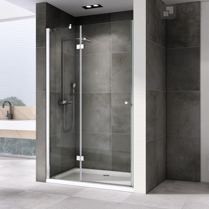 Drzwi prysznicowe uchylne DSL3001D - LEYDEN - 110 cm