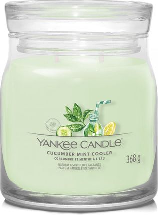 Yankee Candle Signature Cucumber Mint Cooler Świeca Średnia 367G (1728904E)