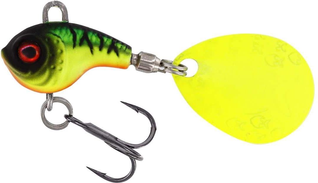 Lot De 2 Leurres Quantum Spin Jig UV Active – 35g – Coloris Firetiger Ghost – Neufs