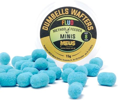 Meus Dumbells Fluo Wafters 8Mm Minis Halibut 15G (2100380)