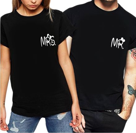 Koszulka Dla Par na święto zakochanych Mrs i MR