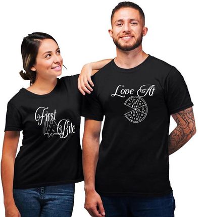 Koszulka Dla Par na święto zakochanych PIZZA