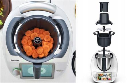 Thermomix  Nakładka krojąca + Obieraczka 2.0 TM6 TM5 - zdjęcie 2
