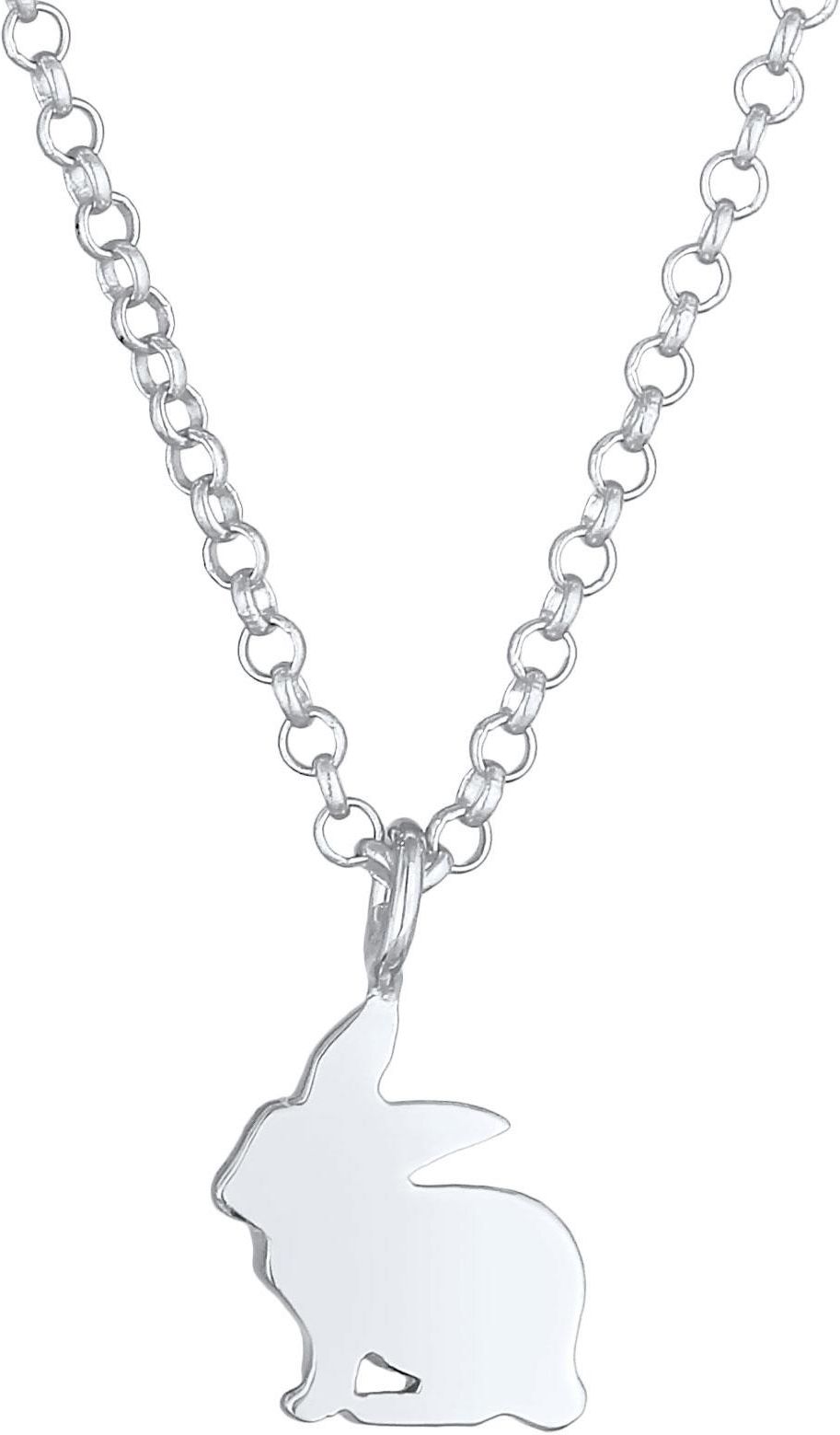 Elli Collana Donna Con Ciondolo Zampa Animale In Argento Sterling 925, Giocosa E Fatta A Mano, Lunghezza Regolabile