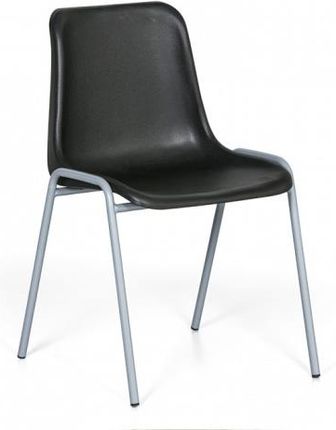 B2B Partner Plastikowe Krzesło Do Jadalni Amador Czarne 917008