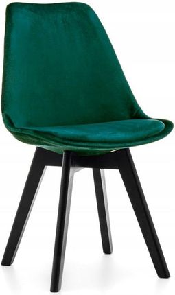 New Home Krzesło Skandynawskie Z Poduszką Dublin Welurowe Fad1Bf64-69Dd-4Ff0-8696-Cb24F277E3Ee