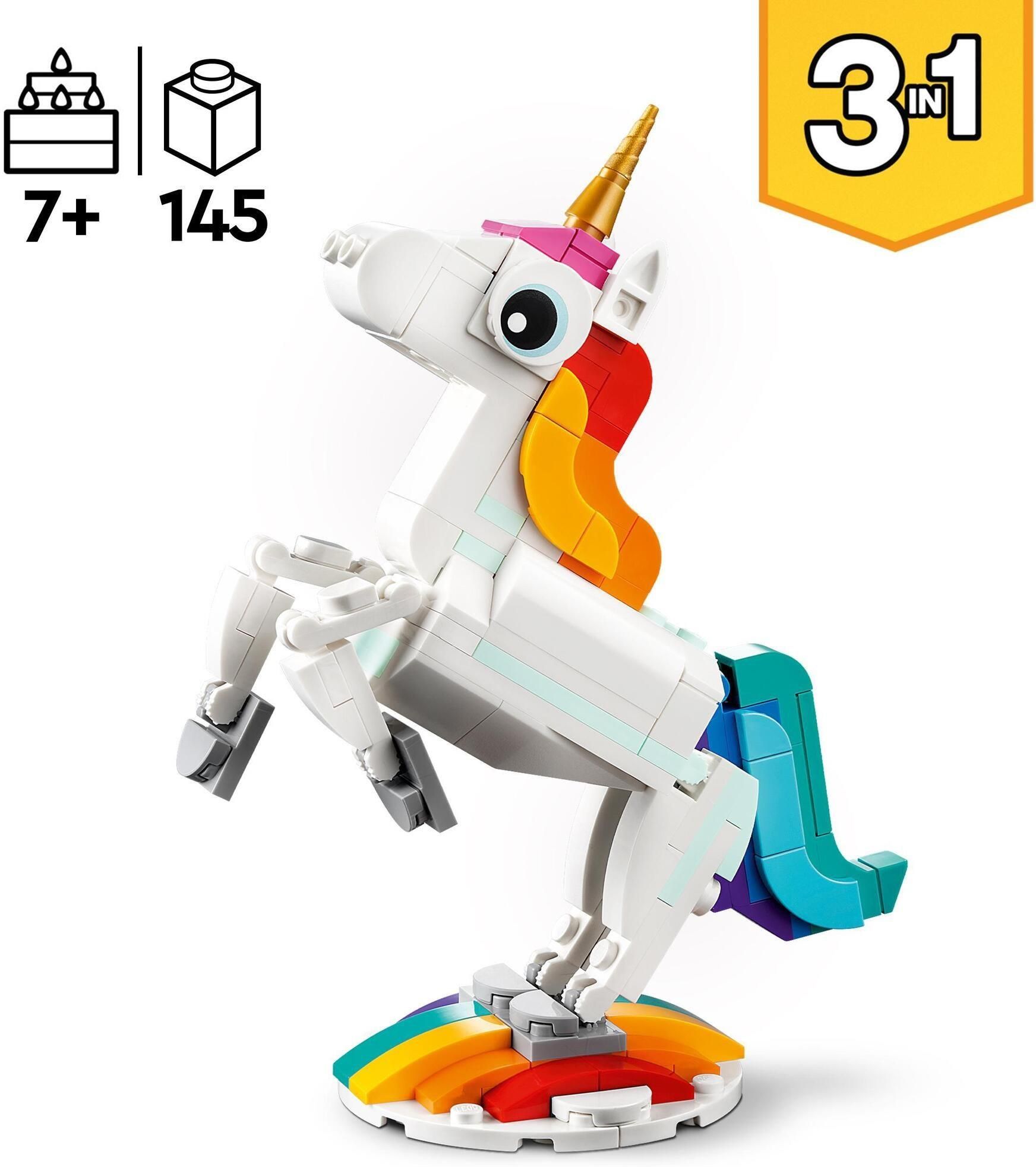 LEGO Creator 31140 Magiczny Jednorożec - ceny i opinie - Ceneo.pl