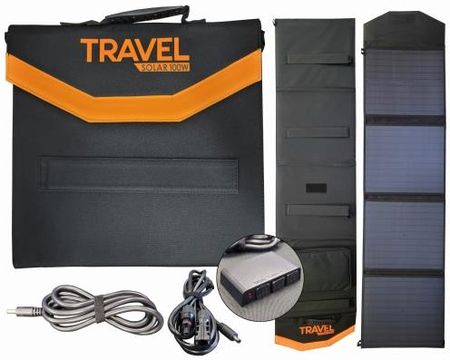 Przenośny panel solarny Volt Travel Solar 100W USB (składany)