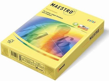 Igepa Papier Xero Maestro Color A4 Intensywny Kanarkowy Cy39 ( CY39 )