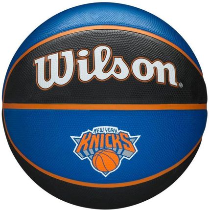 Wilson Ballon Nba Tribut E New York Knicks Czarny Niebieski