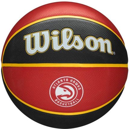 Wilson Balon Nba Team Tribute Hawks Czarny Czerwony