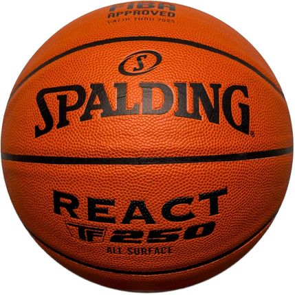 Spalding React Tf 250 Ball Rozm. 6 Pomarańczowy