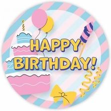Zdjęcie Learnhow Naklejki Urodzinowe Happy Birthday 01 - Świecie