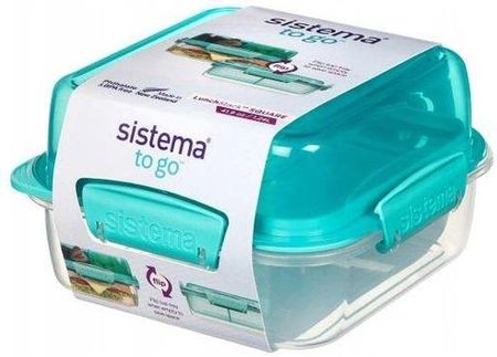 SISTEMA Lunchbox Lunch Stack To Go Square 1.24L (21610)