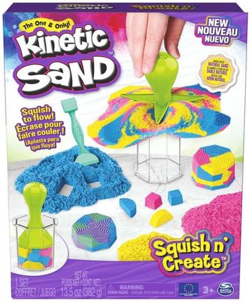 Spin Master Kinetic Sand Zgniataj I Twórz 
