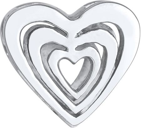 Nenalina Uroki Charm Serce Miłość W Srebrze Próby 925 Sterling Silver Srebro