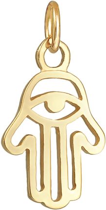 Elli Wisiorki Talizman Ręka Fatimy Symbol Ochrony Szczęścia Srebro Próby 925 Sterling Silver Złoto