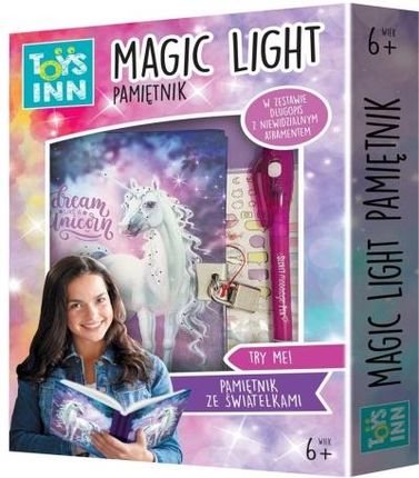Pamiętnik Magic Light Unicorn Stnux
