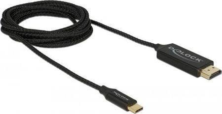 Delock Kabel USB USB-C - HDMI 2 m Czarny (84905)
