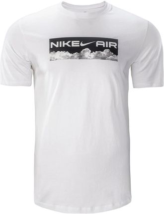 Męska Koszulka z krótkim rękawem Nike M Nsw Tee Nike Air Open Dr7805-100 – Biały