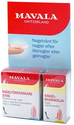 Mavala Nagelvård Efter Gelnaglar - zestaw do paznokci