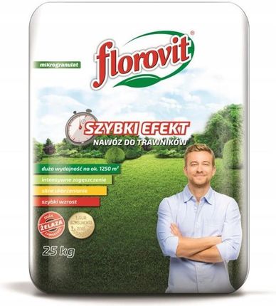 Florovit INCO Nawóz do trawników Szybki Efekt 25 kg