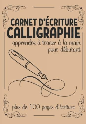 Carnet D Criture Calligraphie Carnet Dexercices Pour L Criture