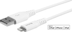 Estuff USB-A - Lightning 3 m Biały (Lightning Cable MFI 3m Whit)