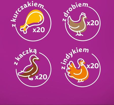 Whiskas для котів зі смаком птиці в желе 80x85 г - фото 6