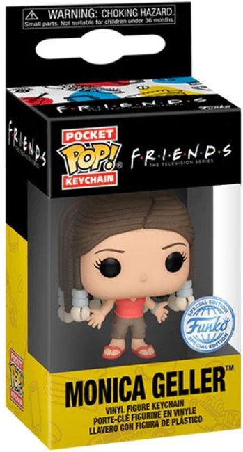 Friends - Pop Funko Vinile Portachiavi - Monica W/braids 4cm Funko Gadget