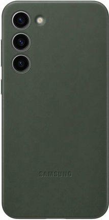 Samsung Leather Case do Galaxy S23+ Zielony (EF-VS916LGEGWW)