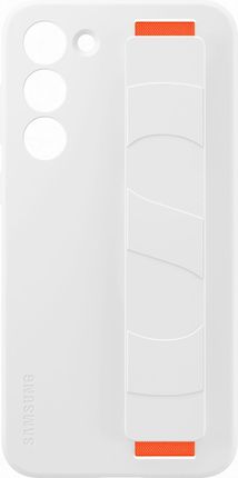 Samsung Silicone Grip Case do Galaxy S23+ Biały (EF-GS916TWEGWW)