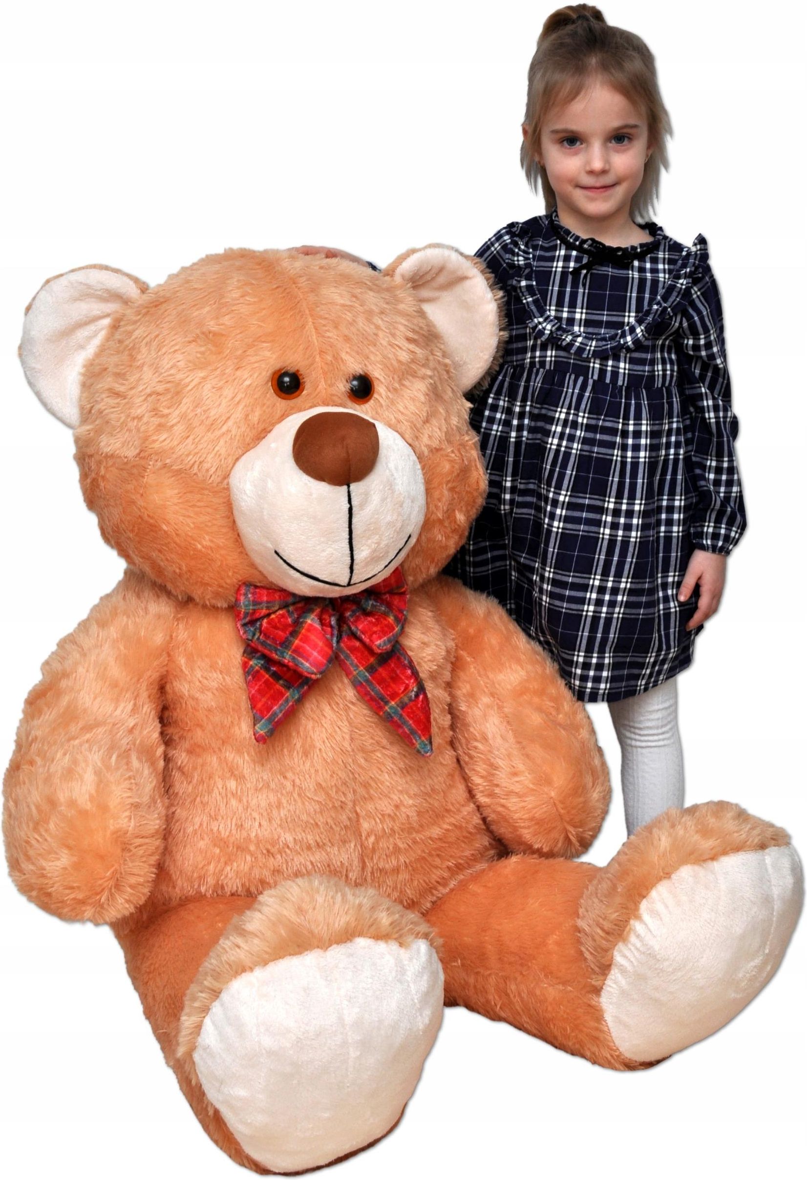 Smyk Maskotka Duży Pluszowy Miś Gigant 140Cm - Ceny i opinie - Ceneo.pl