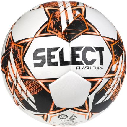 Select Flash Turf Fifa Basic V23 Ball Wht Blk Unisex Białe