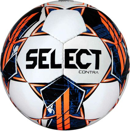 Select Contra Fifa Basic Ball Wht Org Unisex Białe