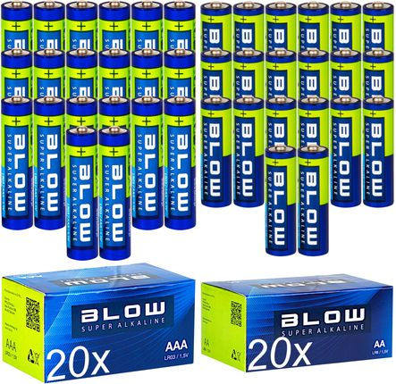 Blow 40X Bateria 20X Aa Aaa (82592)