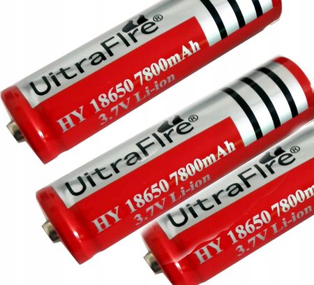 Ultrafire 3X Akumulator 18650 5800 Mah 3,7V Li-Ion (Th)