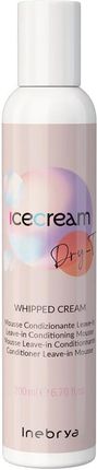 Inebrya Ice Cream Dry T Odżywiająca Pianka Bez Spłukiwania 200 ml
