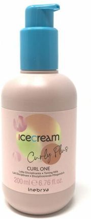 Inebrya Ice Cream Curly Plus Mleczko Pielęgnacyjne Do Włosów Kręconych 15W1 200 ml