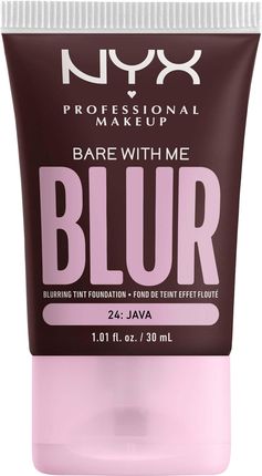 NYX Professional Makeup Bare With Me Blur Tint Foundation Blurujący podkład w tincie 24 Java 30 ml 