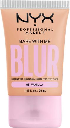 NYX Professional Makeup Bare With Me Blur Tint Foundation Blurujący podkład w tincie 05 Vanilla 30 ml 