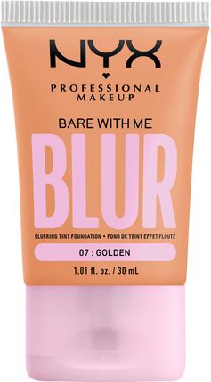 NYX Professional Makeup Bare With Me Blur Tint Foundation Blurujący podkład w tincie 07 Golden 30 ml 