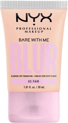 NYX Professional Makeup Bare With Me Blur Tint Foundation Blurujący podkład w tincie 02 Fair 30 ml 