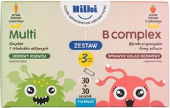 Zdjęcie HILKI Zestaw ForMeds Multi + B complex dla dzieci 30 porcji - Warszawa