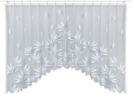 Splendid Firana Na Taśmie Żakardowa Anika 300X150 Cm Biała 344456