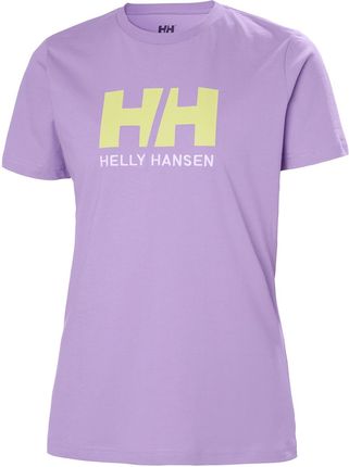 Damska Koszulka z krótkim rękawem Helly Hansen W HH Logo T-Shirt 34112_699 – Fioletowy